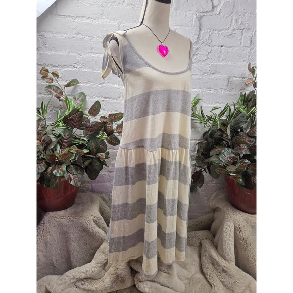 Torrid Sleep Striped Tie Shoulder Babydoll Tunic Dress PLUS Size 4 - Picture 1 of 9